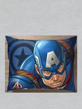 Marvel Avengers Standard Reversible Pillowcase Measures 20 x 30 inches